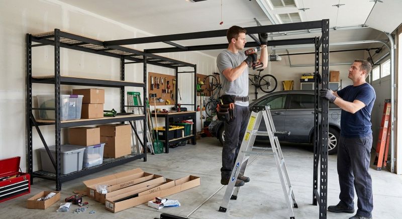Ceiling Rack Installation in Prince Georges County, MD
