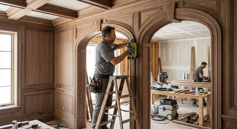 Finish Woodwork Service in Kansas City, KS