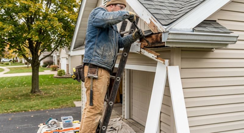 Garage Fascia Repair in Kansas City, KS