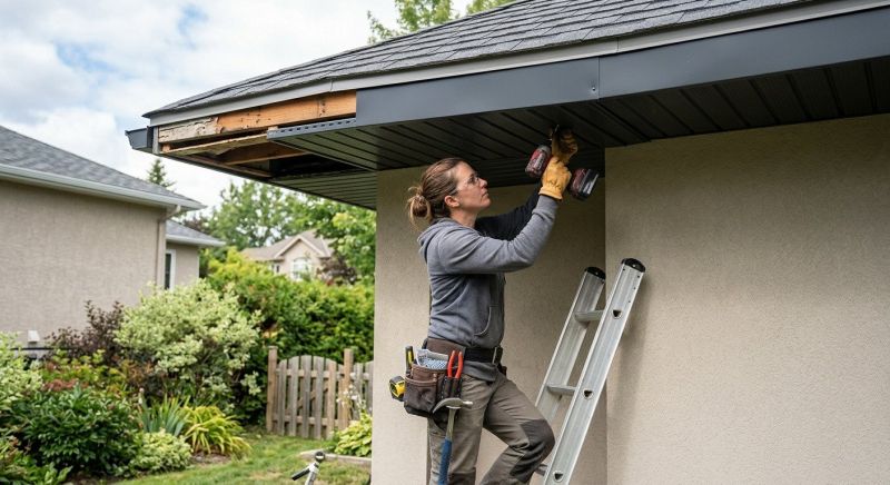 Soffit Repair in Conroe, TX