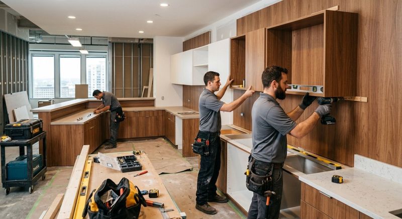 Wall Cabinets Installation in Dayton, OH