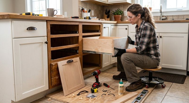 Wood Cabinet Installation in Dayton, OH