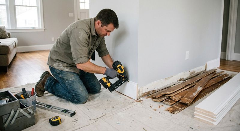 Baseboards Replacement in Kansas City, KS