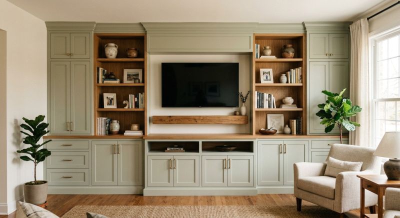 Built In Shelving Service in Charlotte, NC
