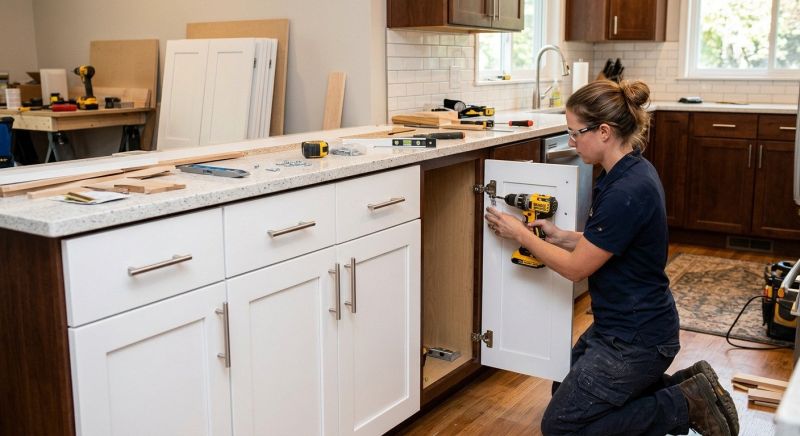 Cabinet Drawer Remodeling in Indianapolis, IN