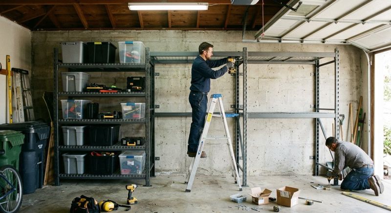 Ceiling Rack Installation in Arlington, VA