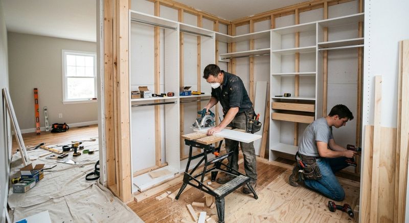 Closet Installation in Raleigh, NC