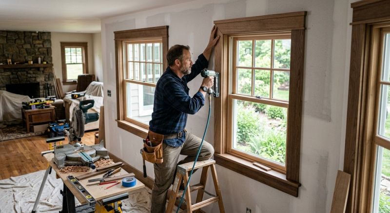 Commercial Trim Installation in Wilmington, NC