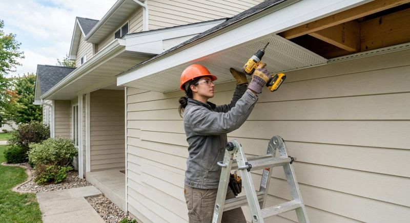Eaves Installation in Conroe, TX