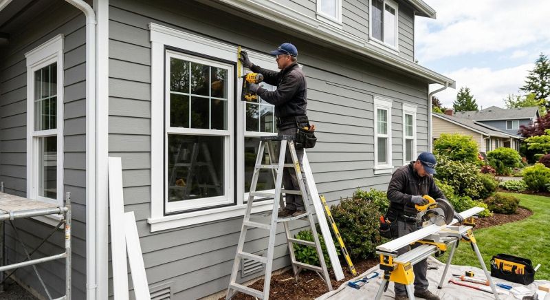Exterior Millwork Installation in Alpharetta, GA