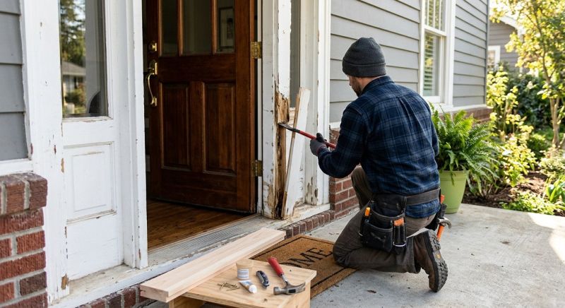 Exterior Window Molding Repair in Overland Park, KS