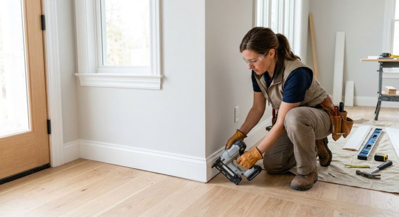 Floor Trim Installation in Kansas City, KS