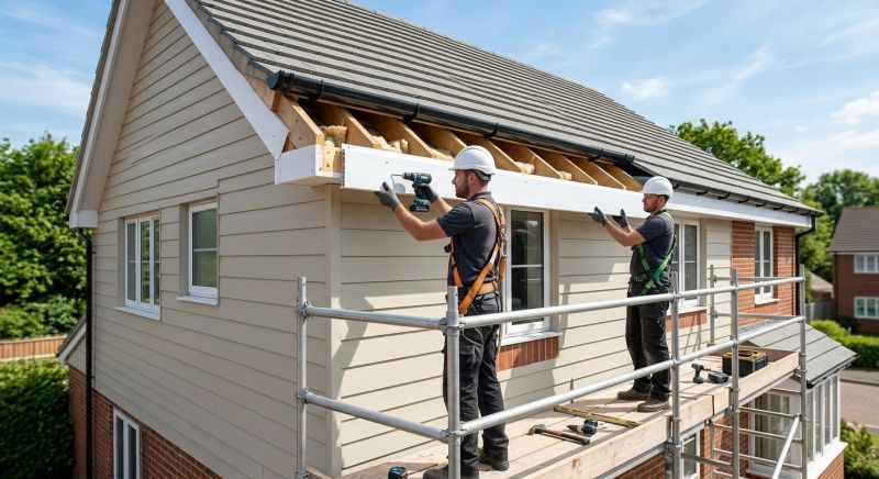 Garage Fascia Replacement in Kansas City, KS