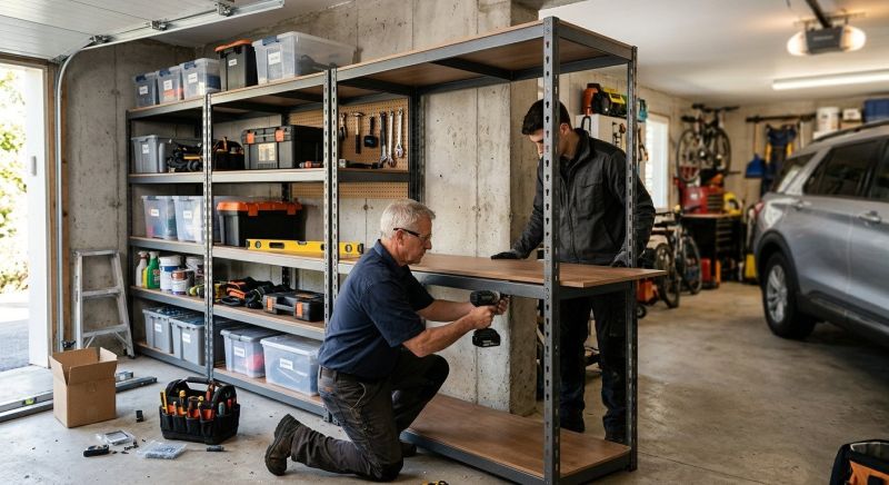 Garage Shelves Installation in Bethesda, MD