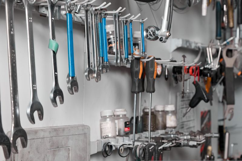 Garage Tool Rack Installation in Loudoun County, VA