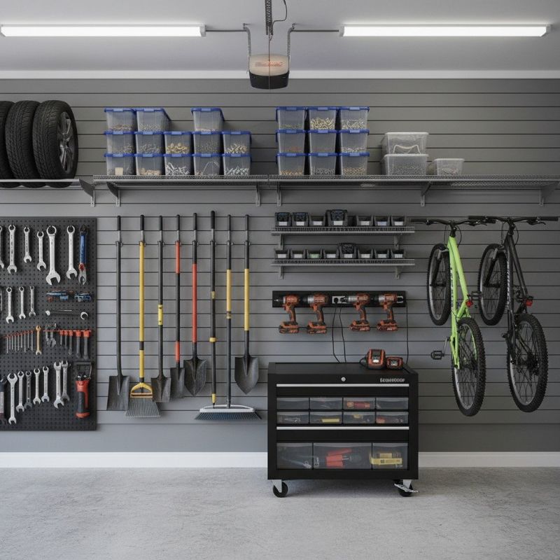 Garage Tool Rack Installation in Fairfax County, VA