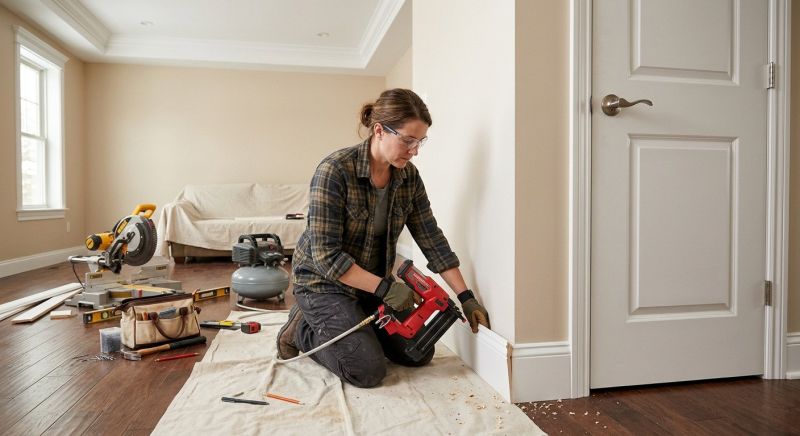 Interior Trim Work in Wilmington, NC