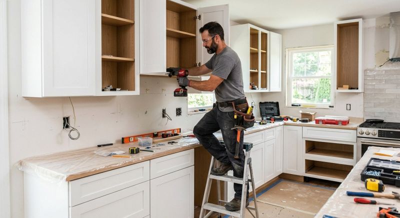 Kitchen Island Installation in Indianapolis, IN