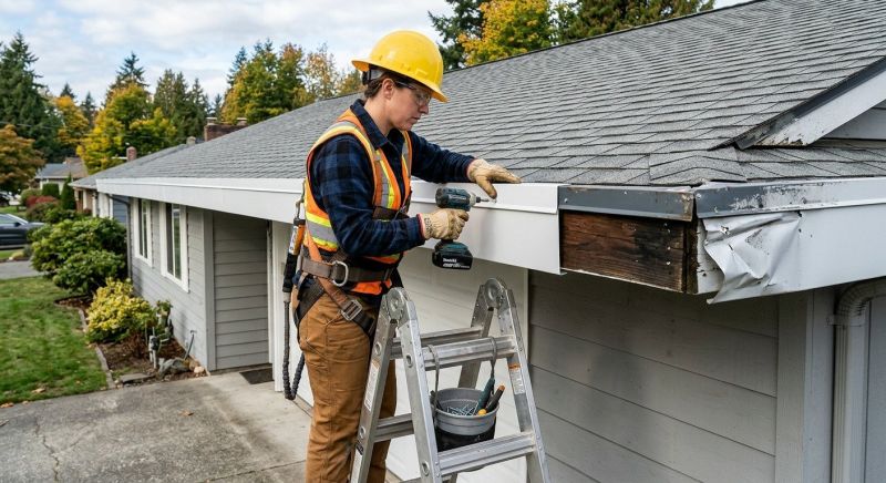 Metal Fascia Repair in Olathe, KS