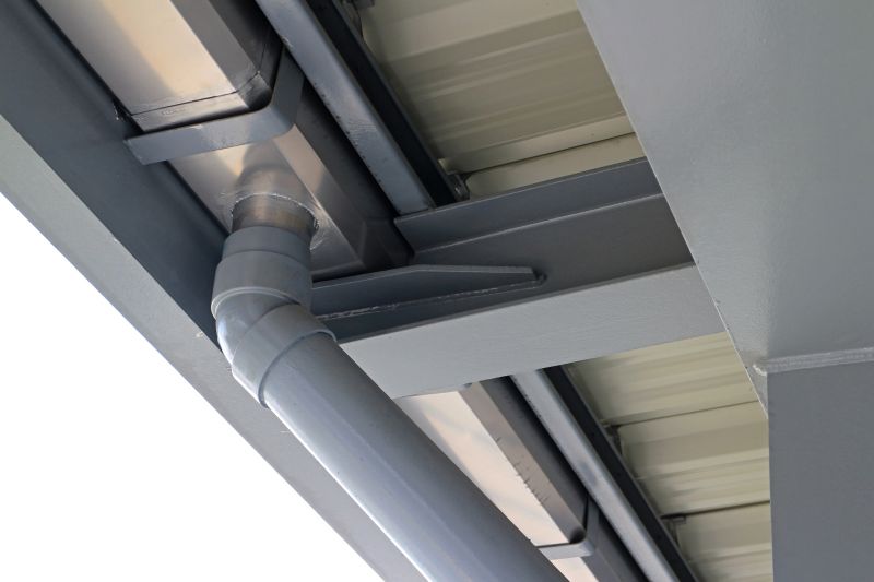 Eaveses with Downspouts