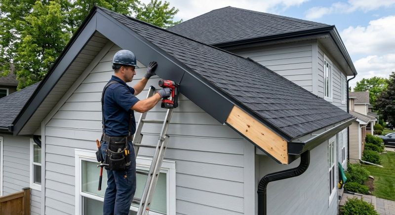 Roof Fascia Installation in Kansas City, KS