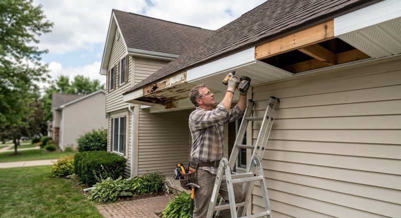 Soffit Repair in Conroe, TX