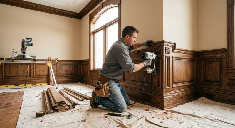 Trim Installation in Wilmington, NC