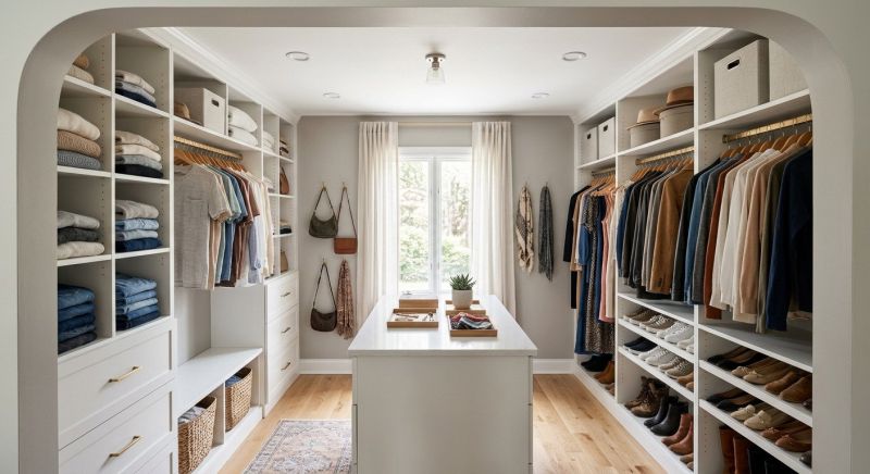 Walk In Closet Installation in Raleigh, NC