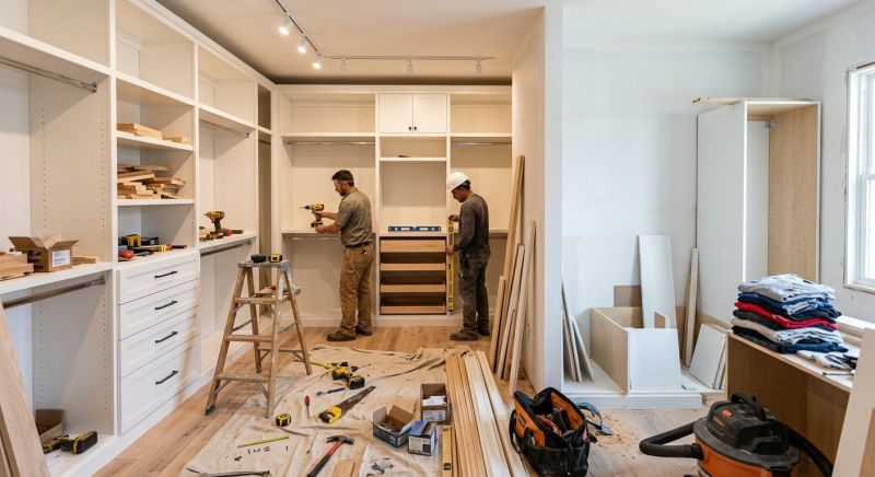 Walk In Closet Installation in Charlotte, NC