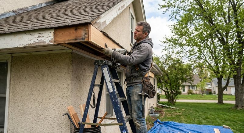 Wooden Eaves Repair in Wilmington, NC